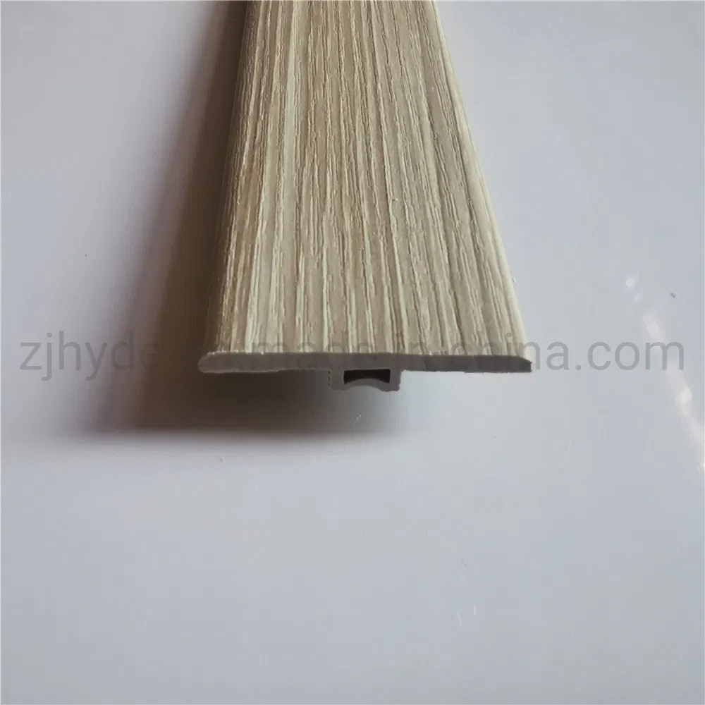 Waterproof Plastic PVC Skiring Board Vinyl Floor Accessories Spc T Moulding