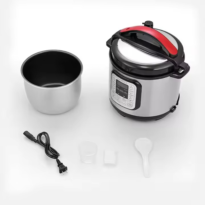 Professional Manufacturer Commercial Multifunction 24-Hour Presetting Intelligent Timing 8L Electric Pressure Cooker