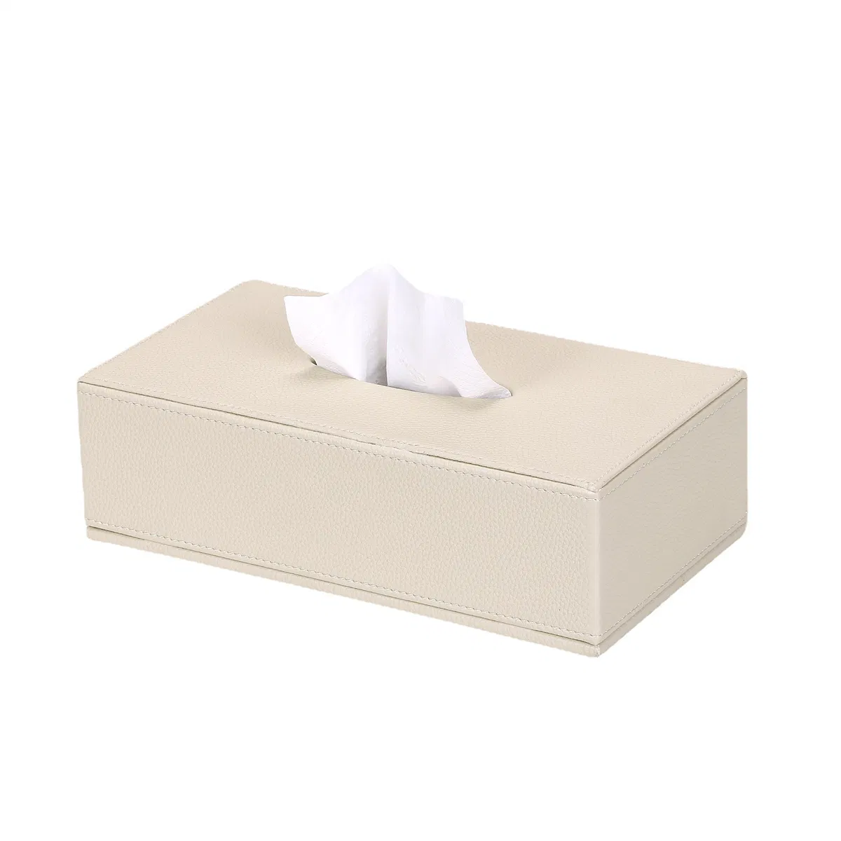 Factory Wholesale Custom Logo PU Leather Tissue Box