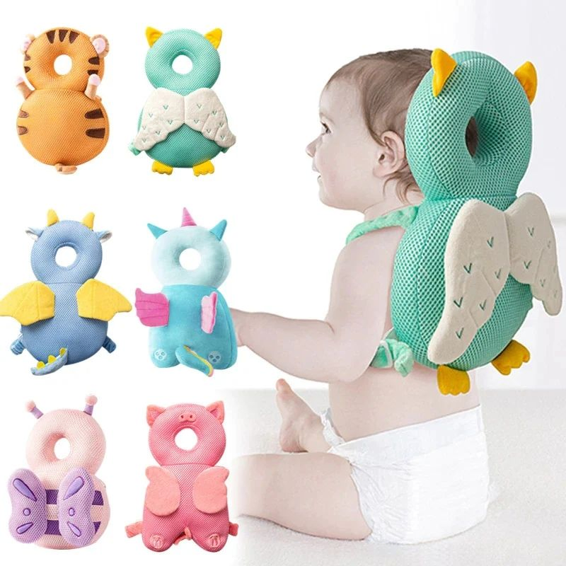 Factory Hot Selling Adjustable Cotton Baby Head Protector Backpack Safety Pad Walker
