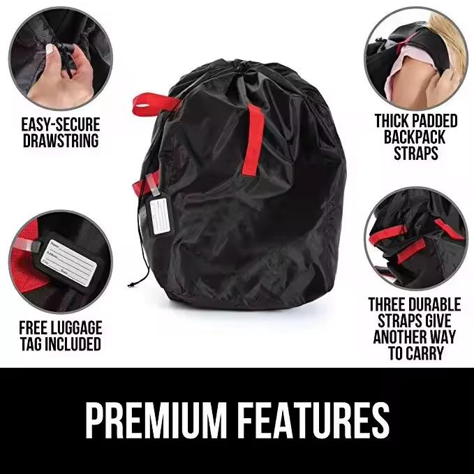 Ultimate Car Seat Travel Bag - Safety & Organization Solution