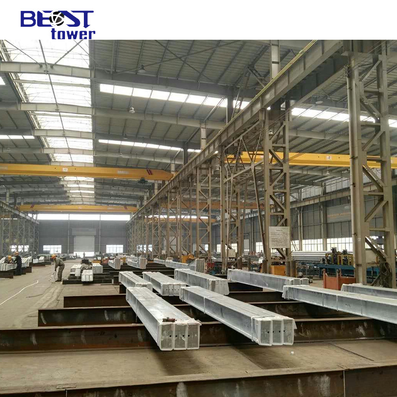 Prefab House Galvanized Steel Structure H Beam Pefabricated Warehouse Workshop Plants