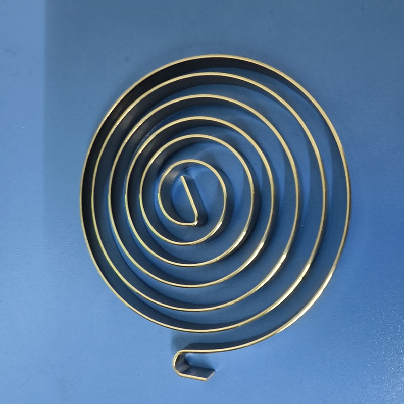 Hardware Constant Torque Spiral Flat Coil Starter Spring Metal Steel Retractable Constant Force Flat Spring