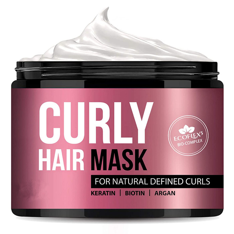 Keratin Collagen Hair Mask for Curly Hair Treatment Dry Damaged & Frizzy
