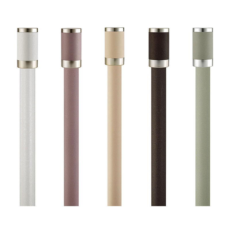 Good Quality Aluminum Window Accessories Curtain Rods and Rails Shower Curtain Rod Sets