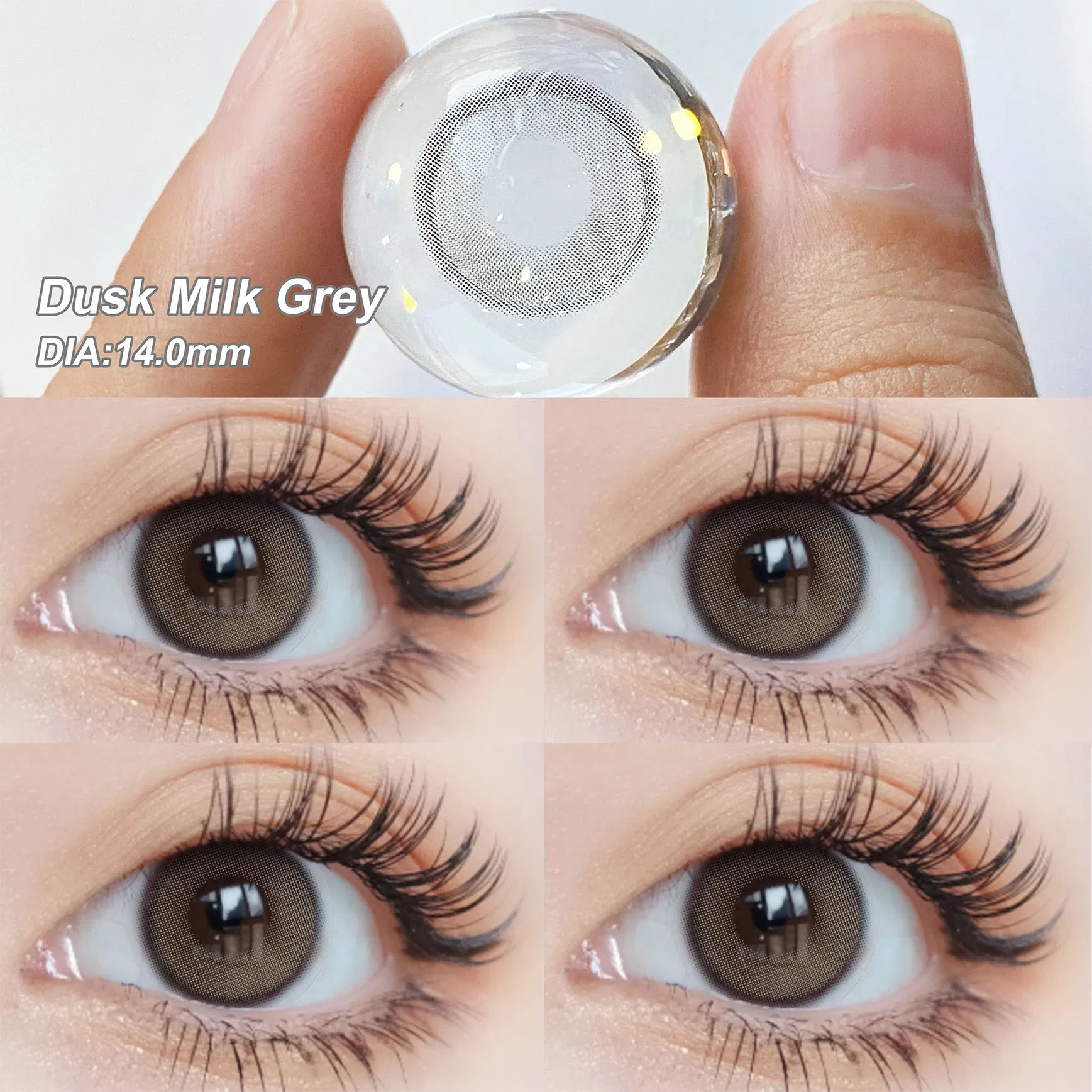 Millcreek 14.0mm Dusk Milk Grey Lunar Matte Annual Lens