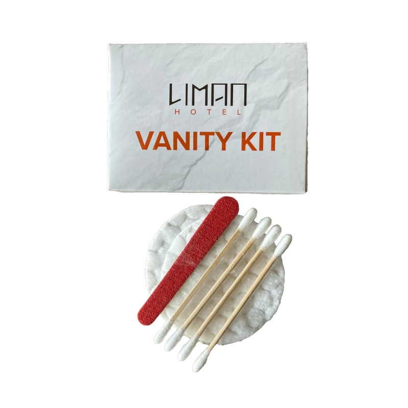 Wholesale Eco Friendly Hotel Dry Amenities Set Bamboo Toothbrush Shaving Kit Vanity Kit Sewing Kit Shower Cap for Hotel Resort SPA