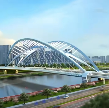Long-Life Prefabricated Steel Bridge Structure Anti-Corrosion and Anti Rust Steel Structure Bridge