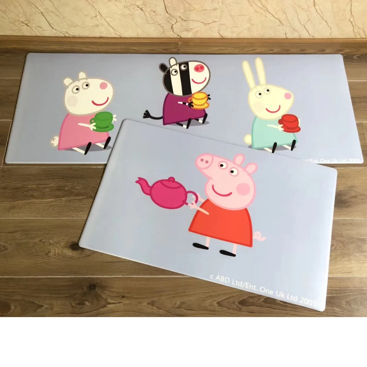 Anti-Slip Easy-to-Clean Modern Style PVC Printed Kitchen Mats