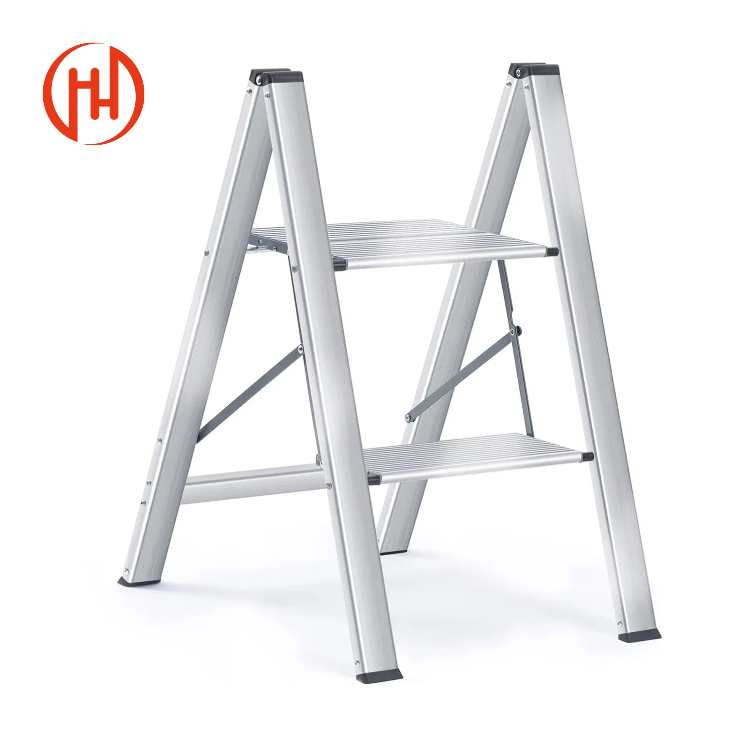 5m Aluminum Folding Ladder Profiles Attic Work Platform Scaffold Ladders Customized