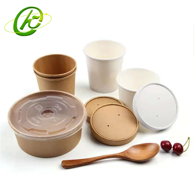 Lunch Bowl Paper Soup Sopero Bowl Container Soup with Waterproof