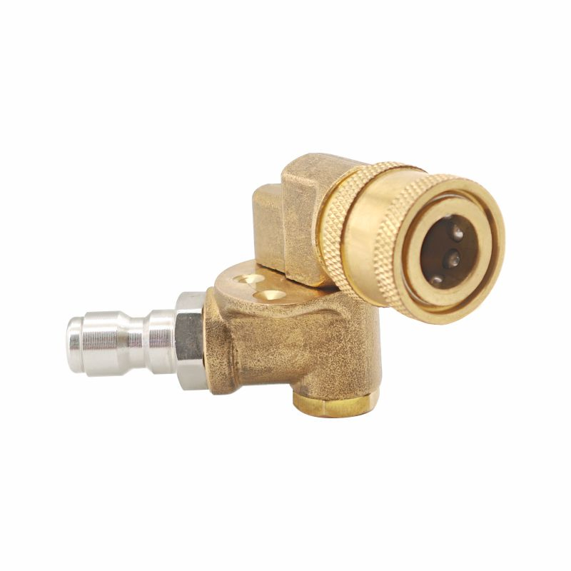 Durable Brass Quick Connectors for 3/4 and 1/2 Inch Garden Hoses