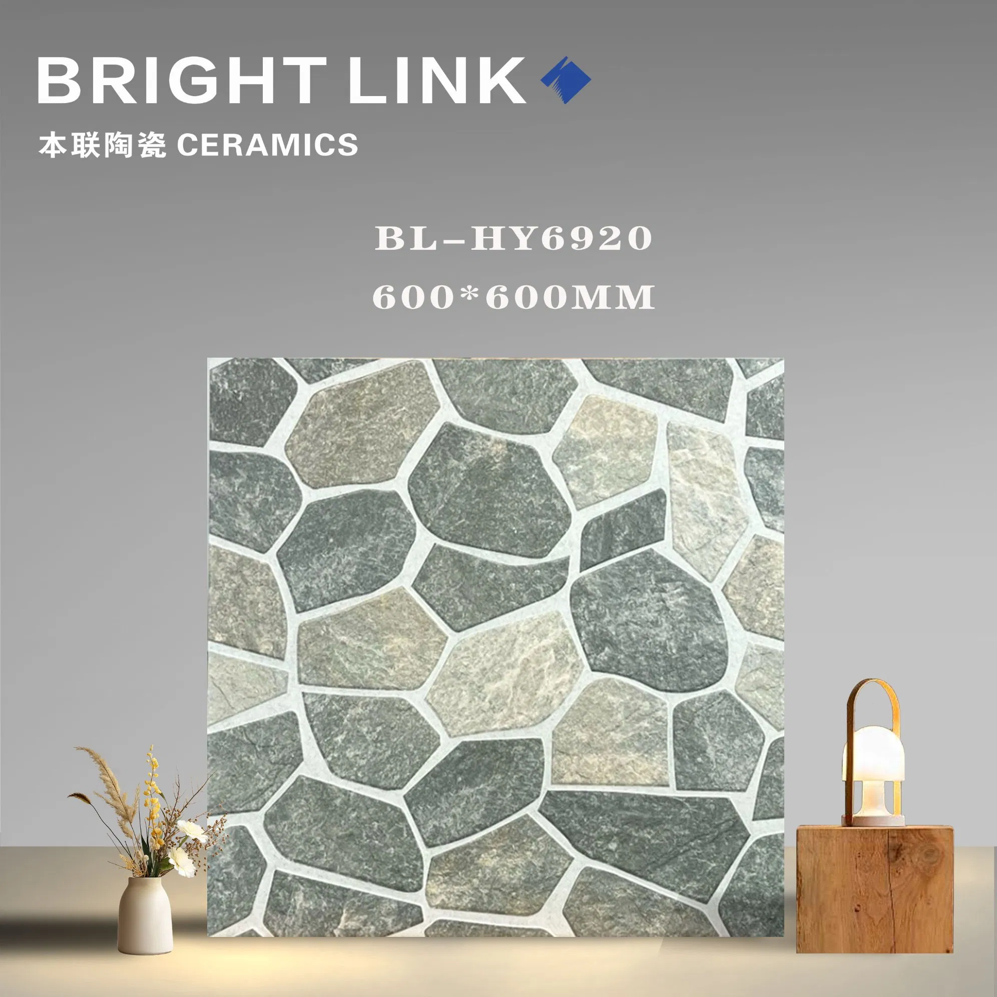 Плитка напольная 600x600 мм античная матовая, противоскользящая