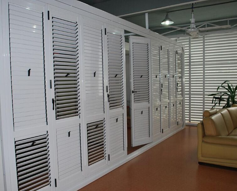 Double Glazing Modern Casement Louvered Window