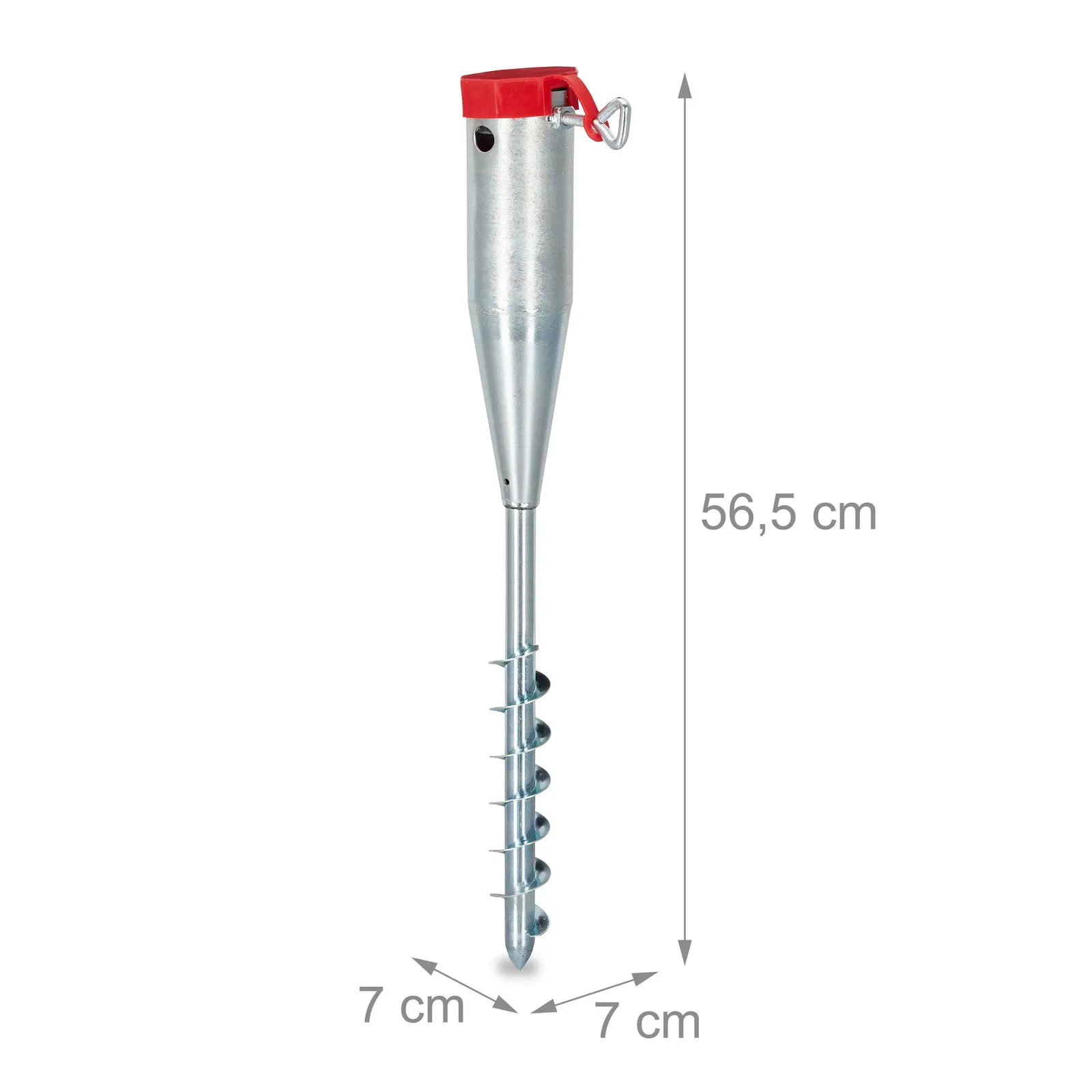 Solar Foundation Mounts Anchor Ground Screw Galvanized Steel Earth Tubular Leads and Extension