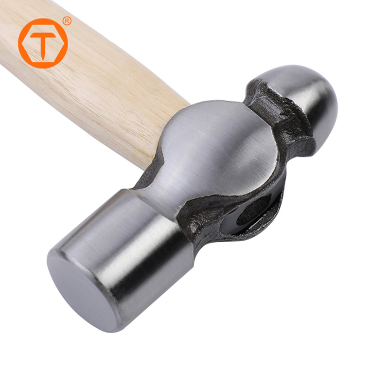 1lb 2lb 3lb Ball Peen Pein Pin Steel Hammer with Wooden Handle
