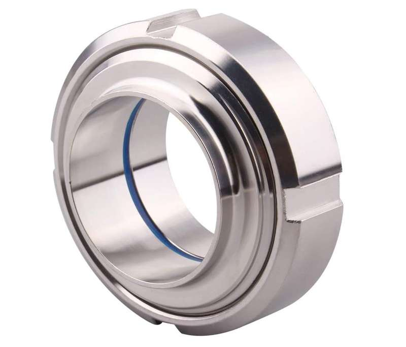 Inch Stainless Steel 304 Quick Connect Vessel Connector Sanitary Pipe Fitting Weld Pipe Union Set