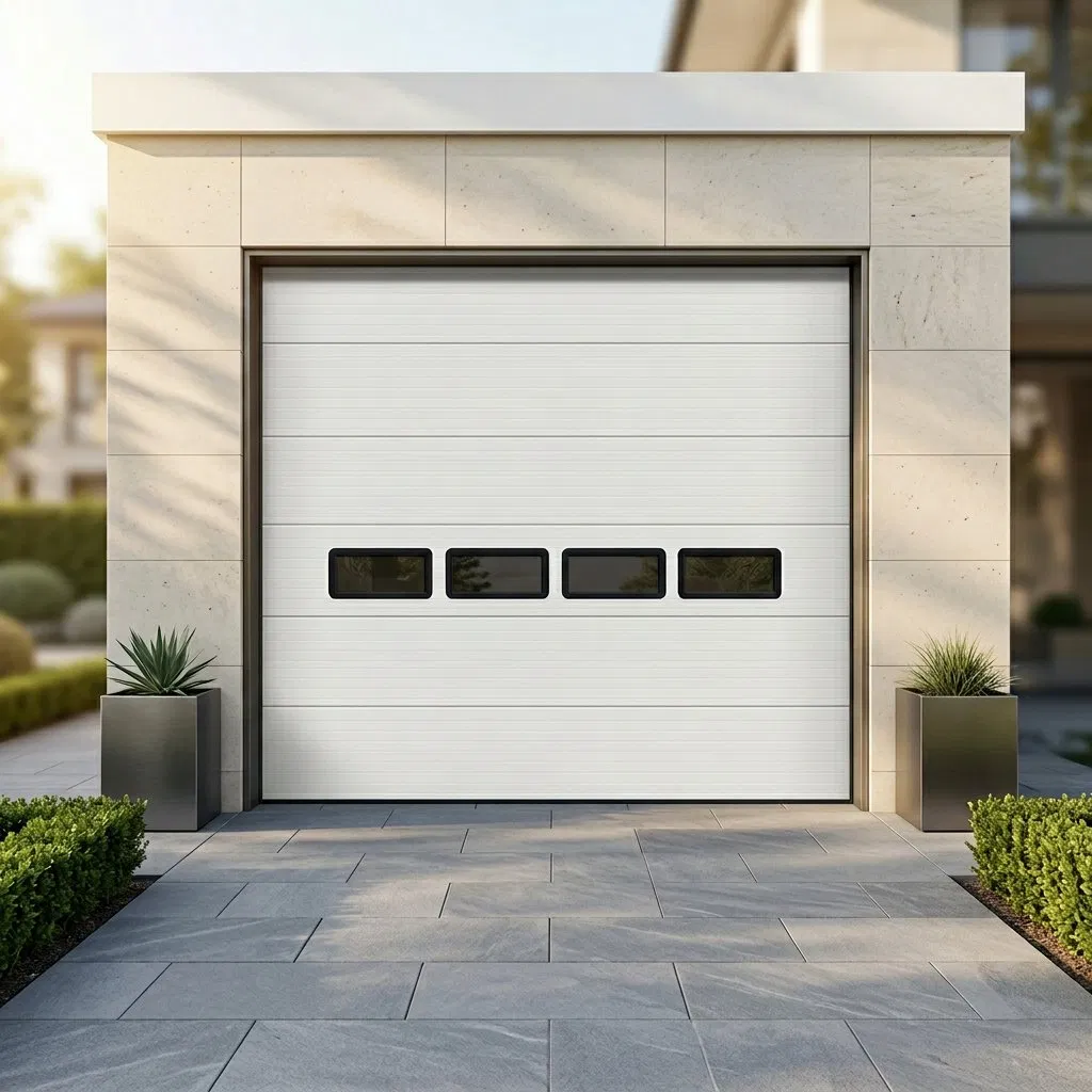 CE Certified Industrial Sectional Overhead Door for Warehouse & Factory