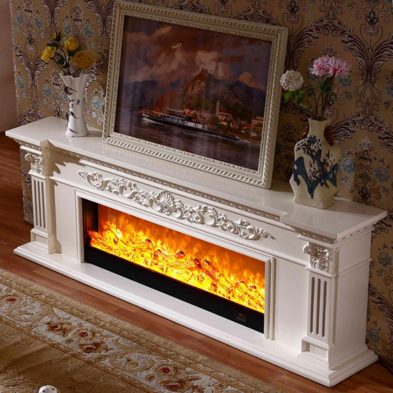 New Fashion Innovative Atomized Home Appliance Home Furniture TV Stand Fireplace