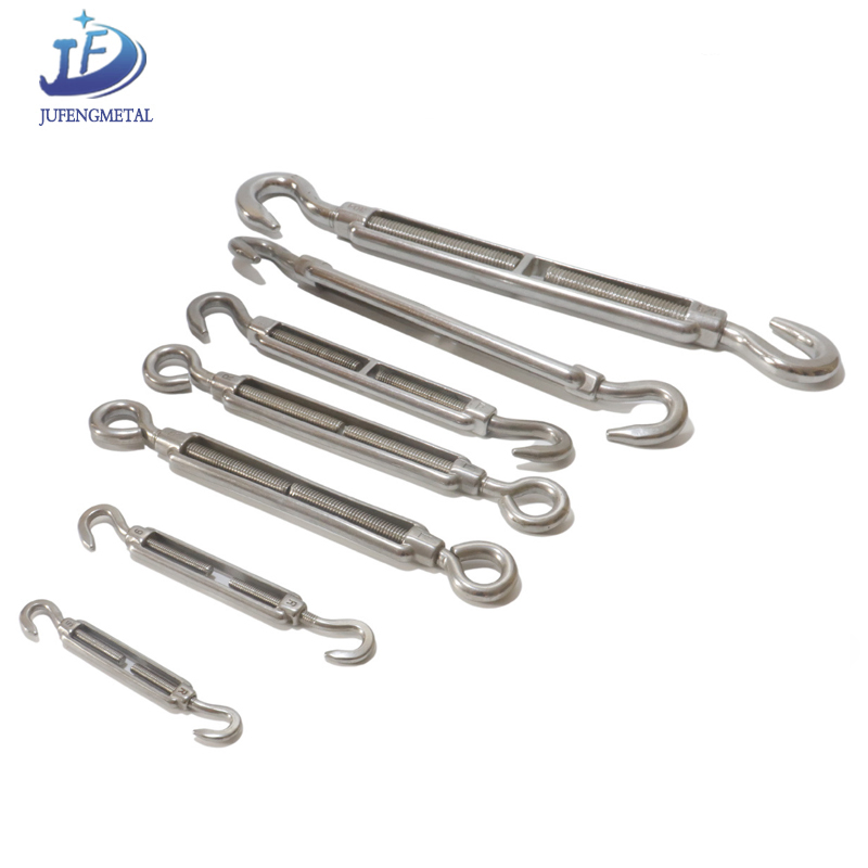 High Quality Custom European Rigging Screw Stainless Steel Hook Eye Turnbuckle