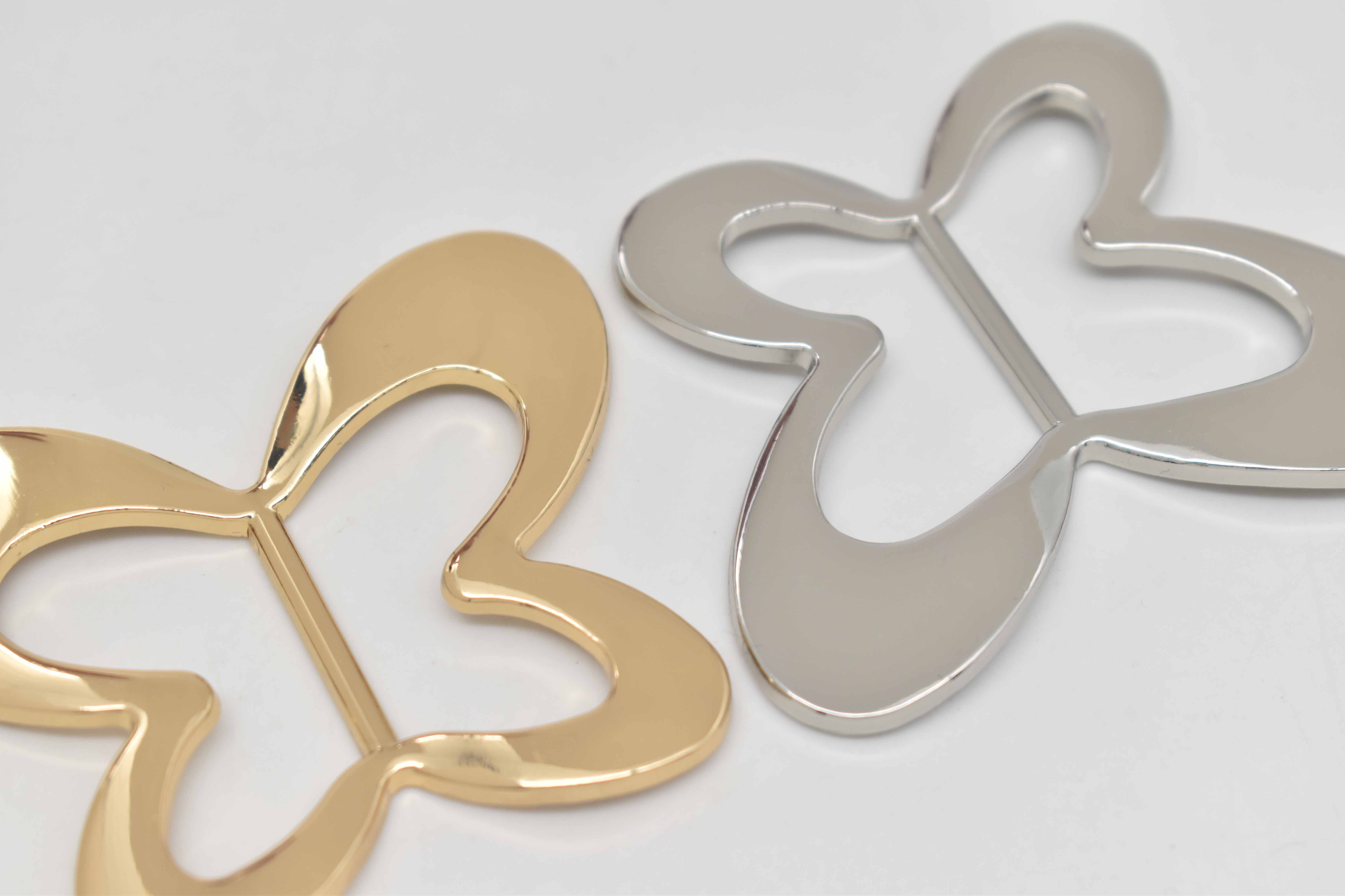 Кольца металлические для шарфа с пряжкой