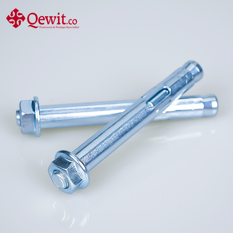 Анкерный болт M10 стальной с гайкой и шайбой