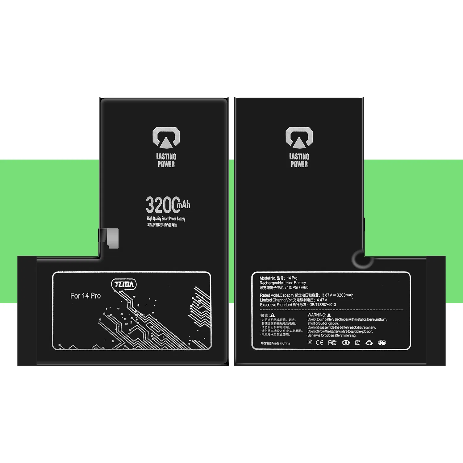 Tlida Factory Direct Sale Batteries for iPhone 14PRO for iPhone 11PRO Batteries