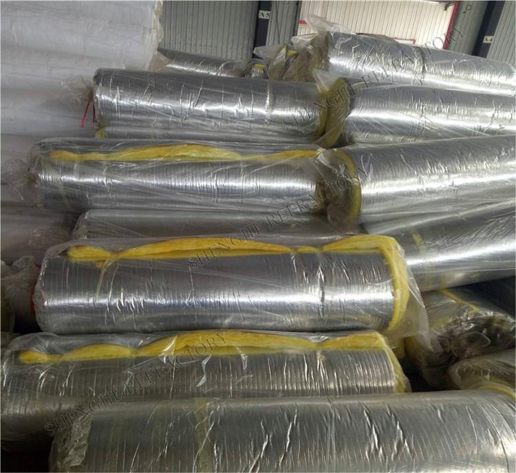 Roof Sound-Proof Insulation Glass Wool Blanket Roll for Sale Construction Building