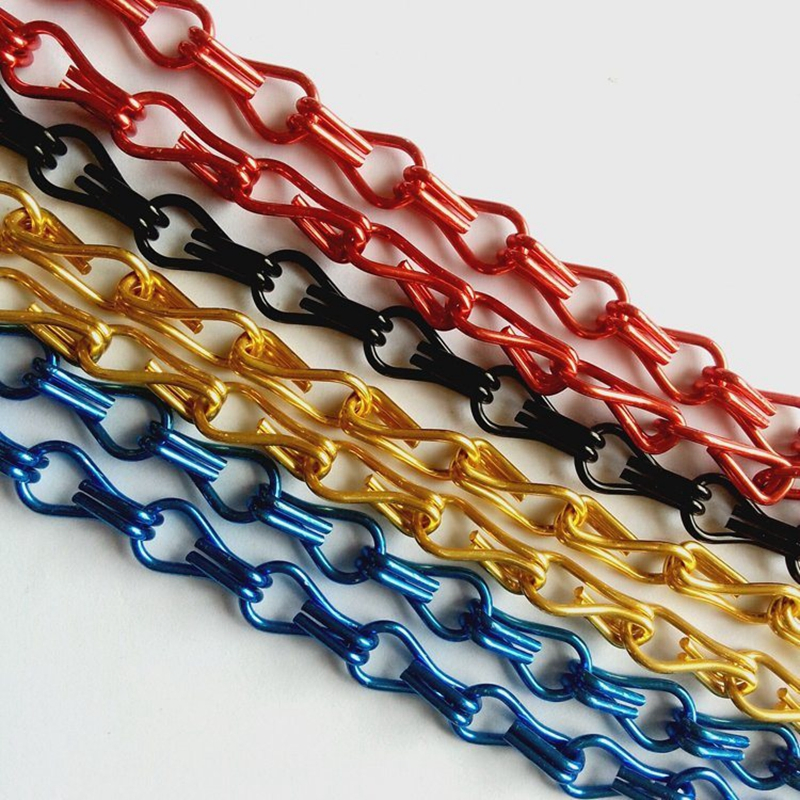 Best Quality Anti Mosquito Chain Link Door Curtain Double Hooks Chain Fly Screen with Cheap Price