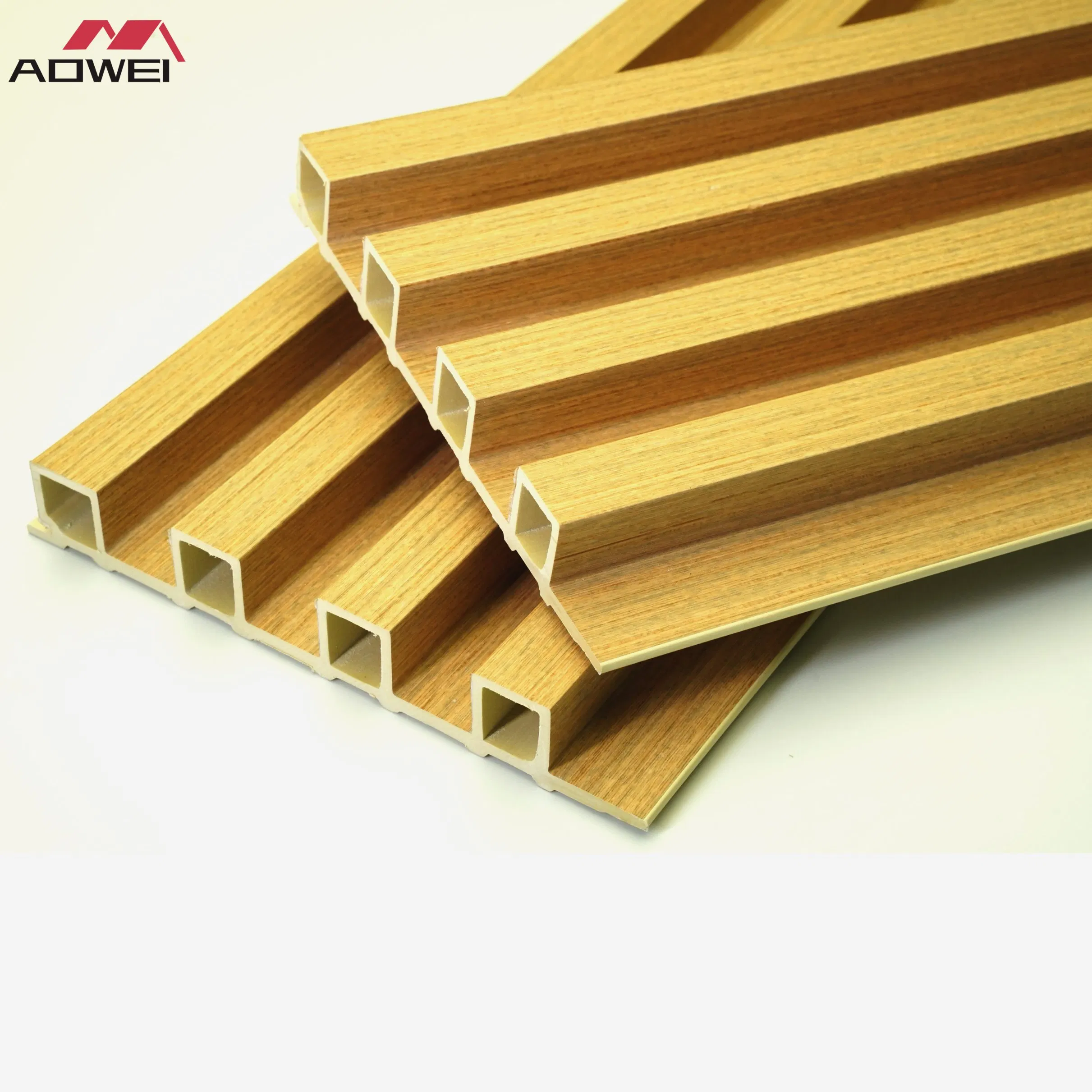 China Factory Waterproof Indoor Decorative Wood Plastic Composite 3D WPC Wall Panel