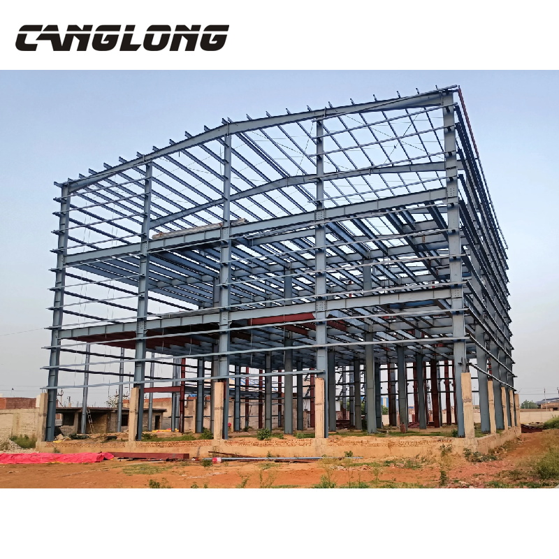Prefabricated Steel Structure Restaurant Building High Rise Steel Hotel Building Modern Design Hotel Building