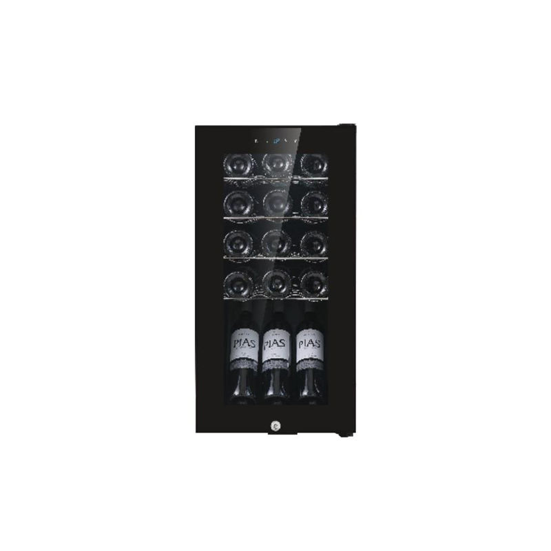 Mini Electric Vinos R6ooa Compressor Wine Beverage Display Cooler Fridge Refrigerator Stainless Steel Rack