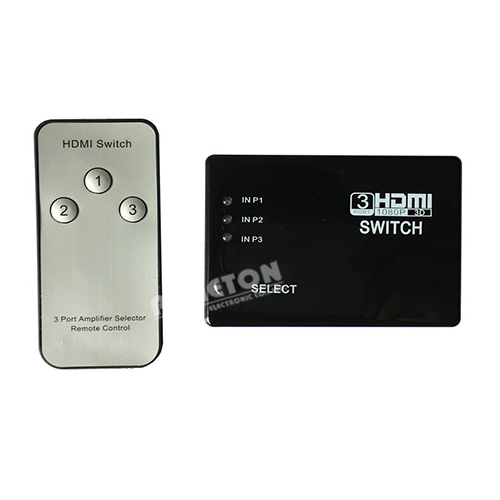 HDMI-коммутатор 3x1 с пультом ДУ