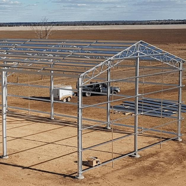 Custom Heavy Steel Structure Warehouse 10-40m Span ASTM/GB Standard Windproof Seismic for Logistics/Manufacturing Storage