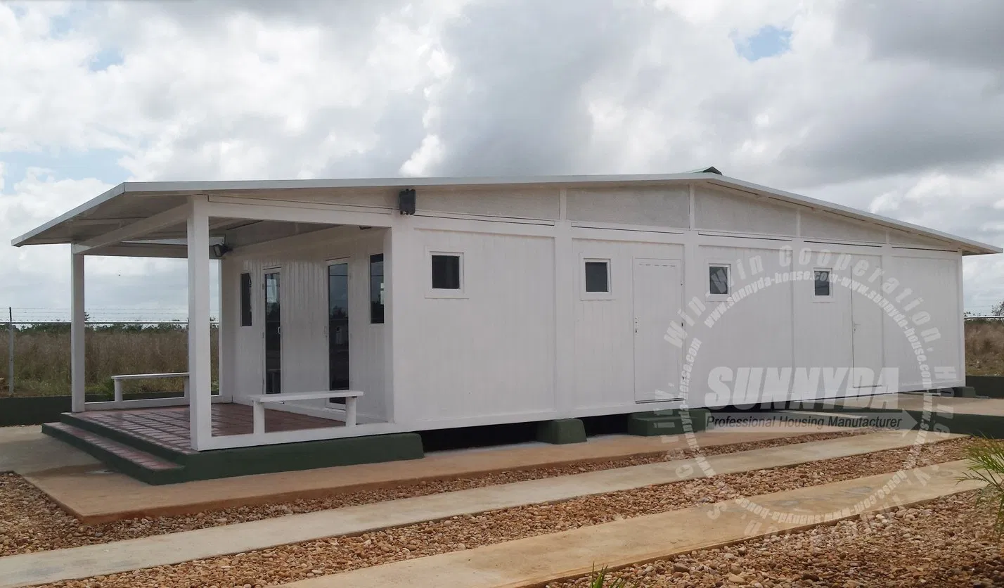 Recycled Flat Pack Prefab Container House for Prefabricated Building/Living House/Office/Hotel (SU-B102)