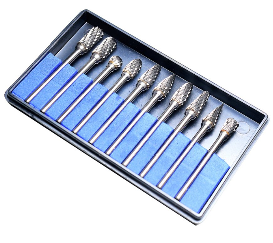 Твердосплавная фреза двойной резки 3мм для снятия заусенцев