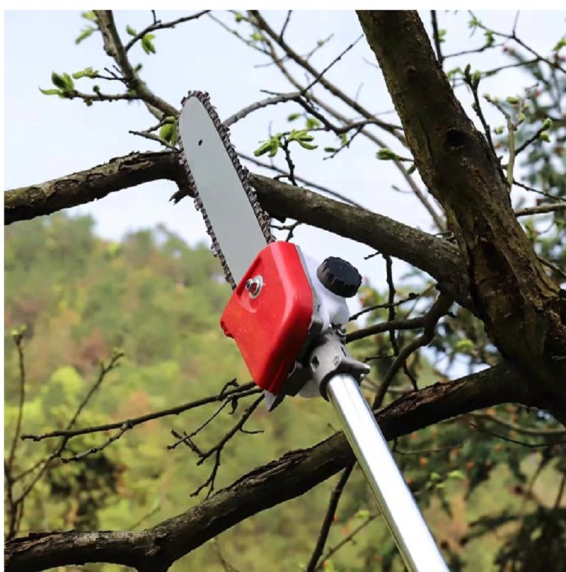 Original Kawasaki  TJ53E  Engine Multi Garden Brush Cutter, Grass Trimmer Pole Chain Saw, Hedger  Attachment