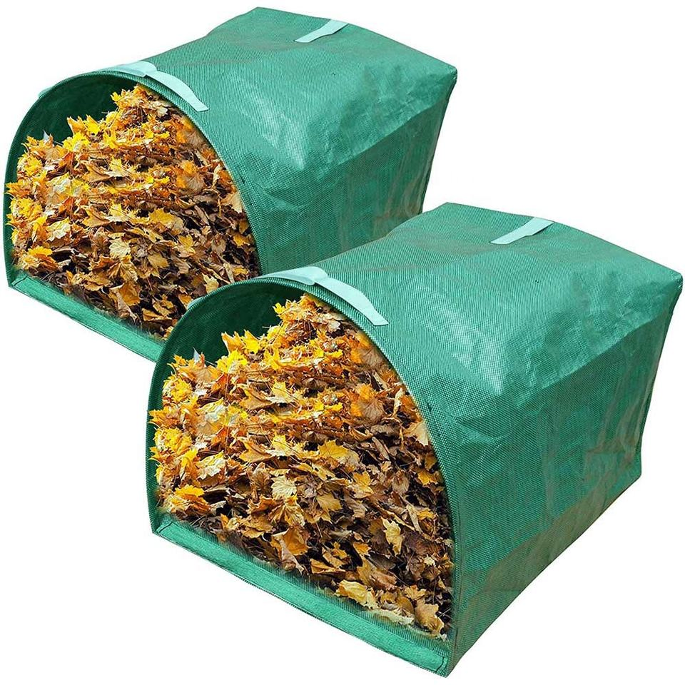 Super Light Waterproof 170L PP Garden Waste Bag for Gardening