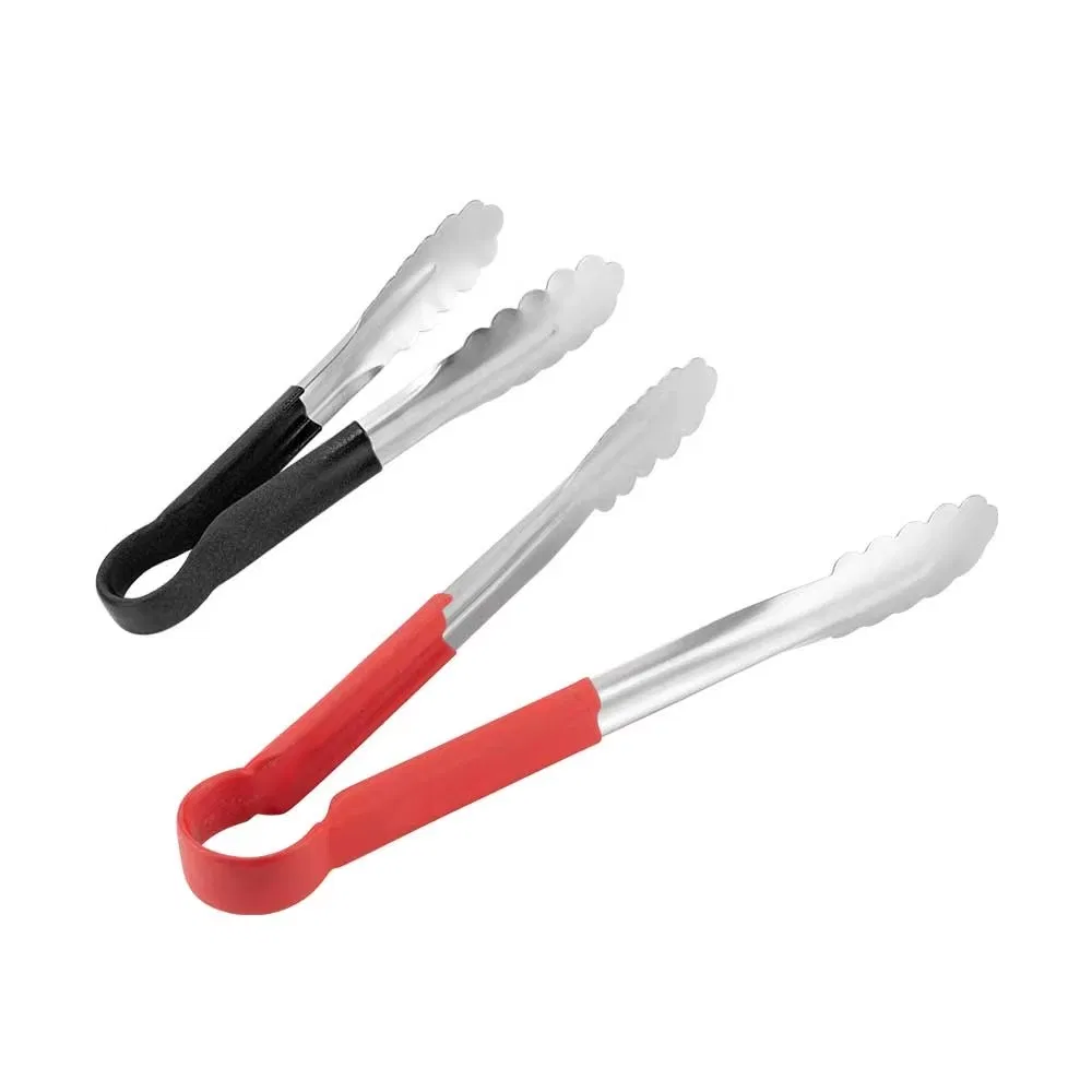 Stainless Steel Kitchen Gadgets Utensils Set-Buffet Food Serving Clip Salad Tongs BBQ Tongs