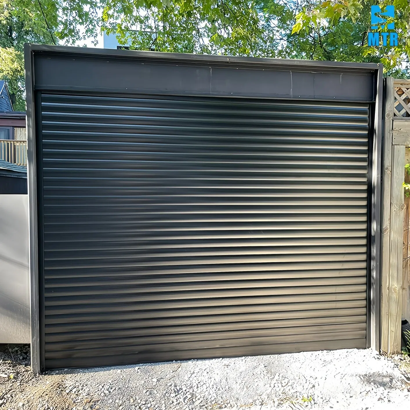 Auto-0perated Wear-Resistant Garage Rolling Door Shutter Door Custom Size