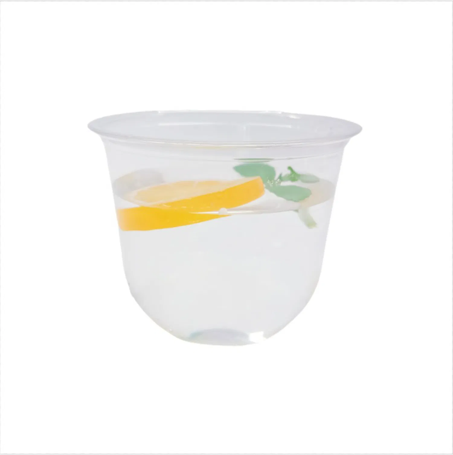 Одноразовый пластиковый стакан 12oz U-образный, без BPA