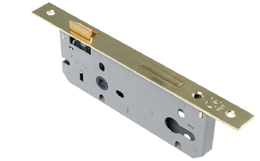 8540 8545 8550 Stain Steel Panel Brass Square Tongue Mortise Lock Body