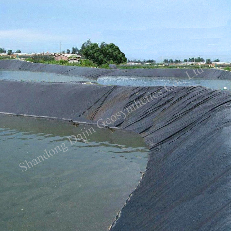 0.5mm, 0.75mm, 1mm HDPE Geomembrane as Agriculture/Aquaculturepond Liner