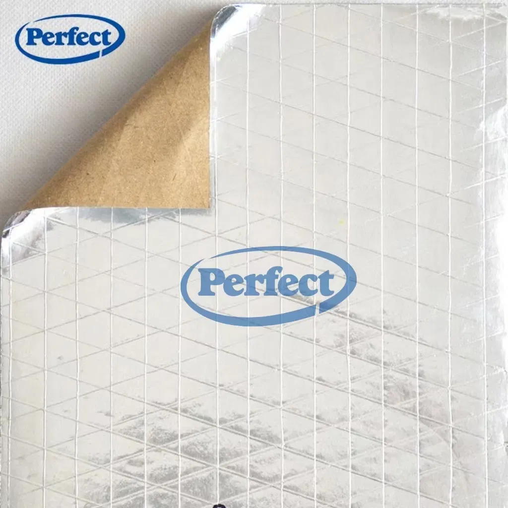 Alu Foil Scrim Kraft Facing for Duct Board Insulation Fsk Foil for Glass Wool