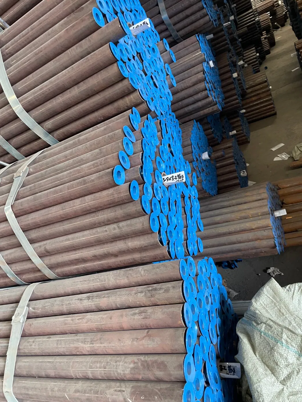 Seamless Pipe with Grooved Ends for Fire Protection Systems