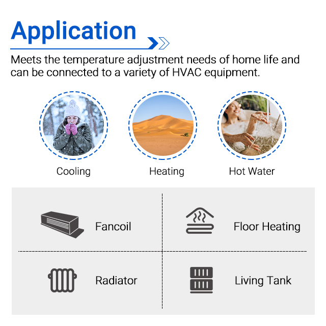 Тепловой насос воздух-вода R290 10-20 кВт для отопления