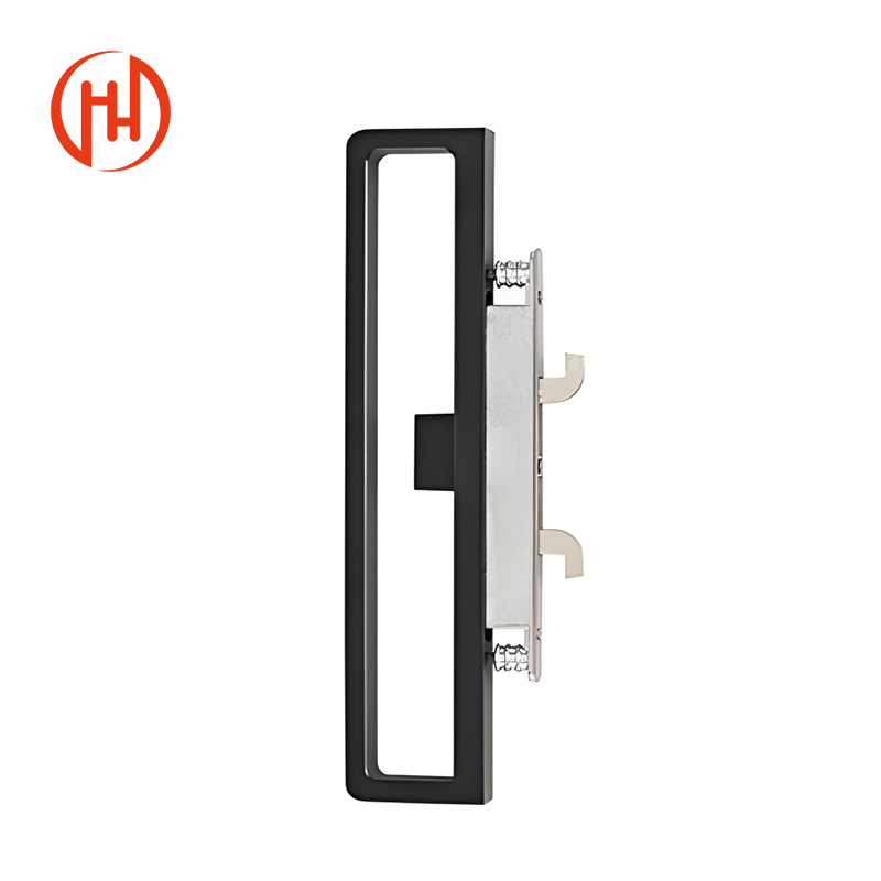 Stainless Steel Door Handle Lever Black Colour
