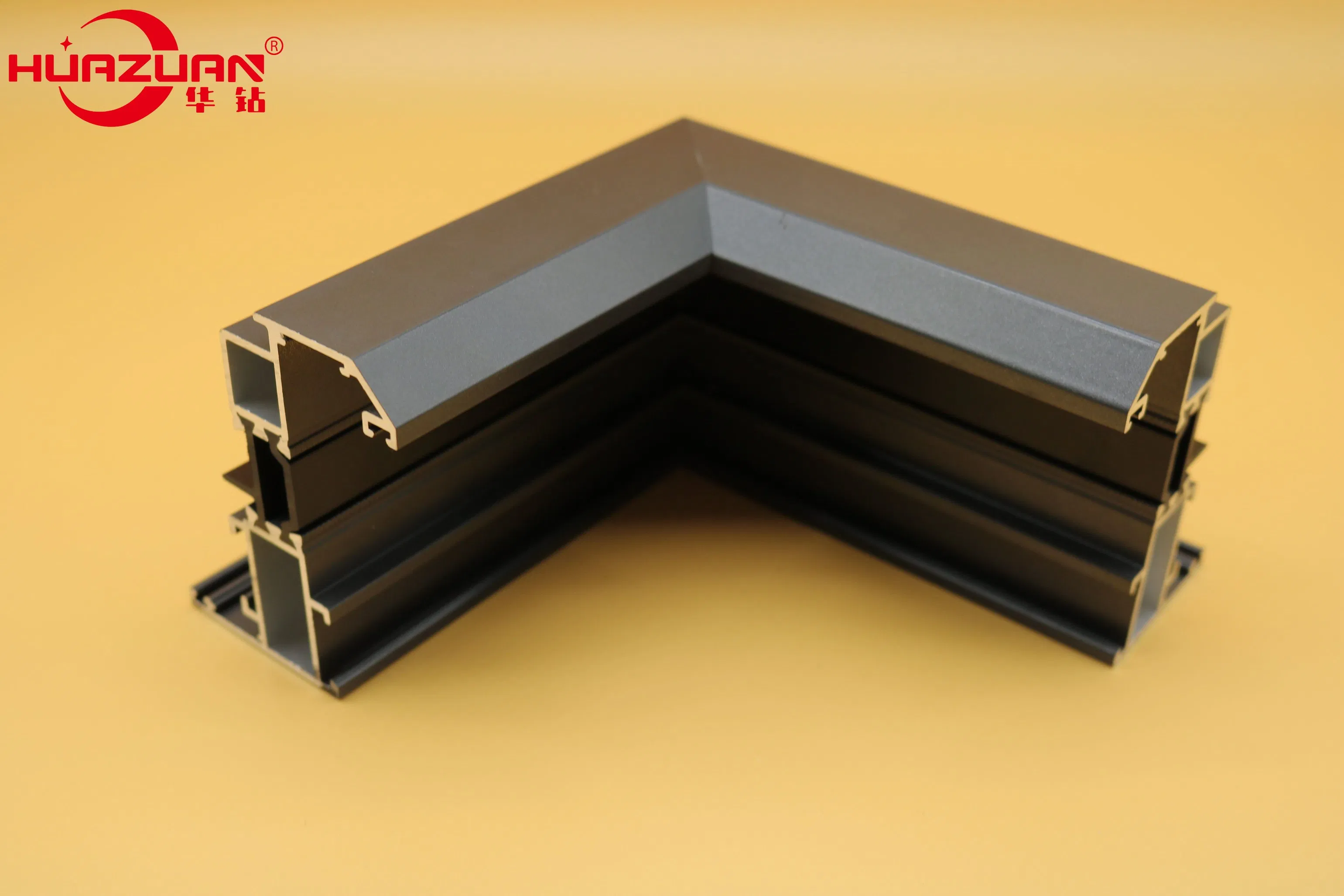 Thermal and Sound Insulated Aluminum Sliding Windows Profile Section Insulation Aluminum Alloy Window and Door