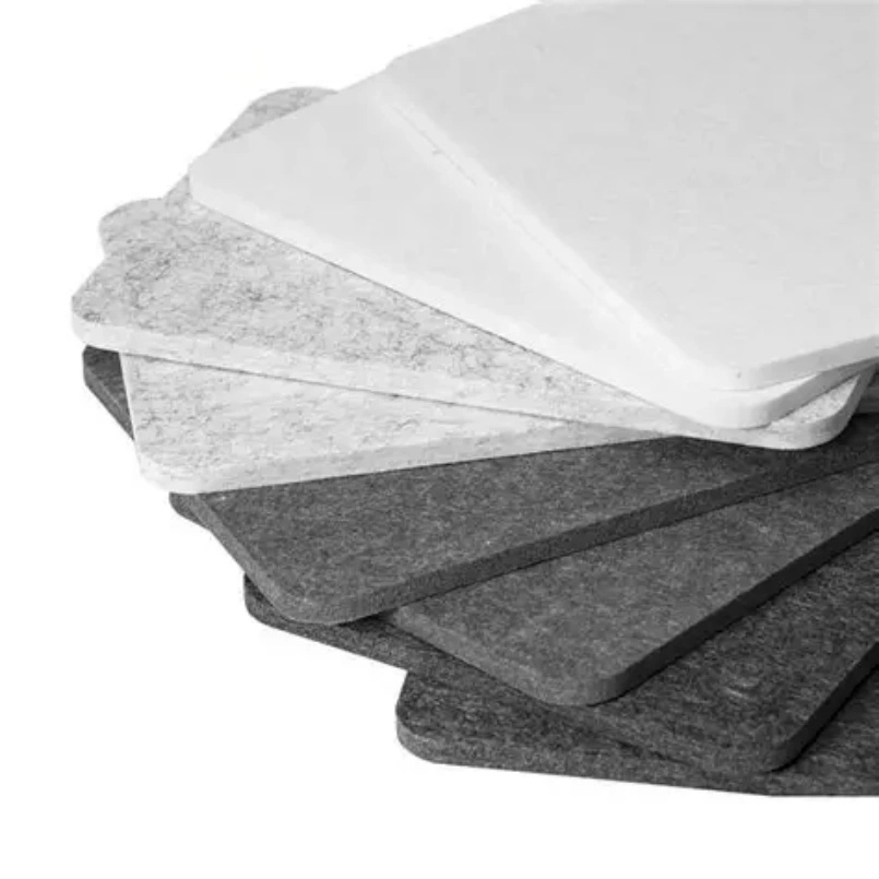 Customized Sound Insulation Acoustic Panel Pet Felt Polyester Fiber Acoustic Panel Eco-Friendly Acoustic Wall Panels