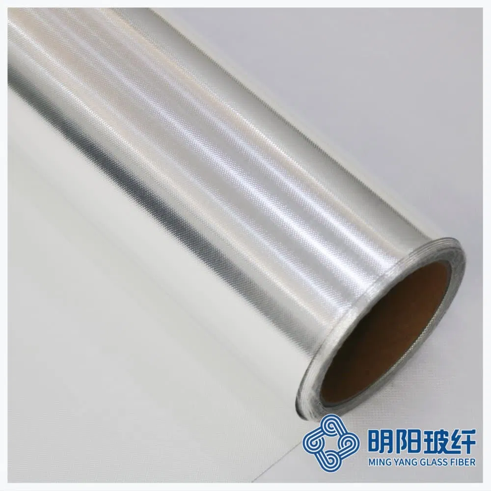 Fire-Retardant Aluminized Glass Cloth Fireproof & Waterproof